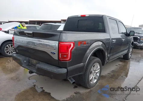 2016 Ford F-150 Platinum z USA, uszkodzony, nr VIN 1FTEW1EG6GFA53809